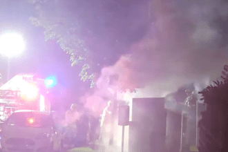 Emergency services responded to a late-night blaze at a communications mast in Penlan, Swansea, prompting temporary evacuations and coordinated support from council and fire crews. All residents returned safely after swift action from emergency teams.