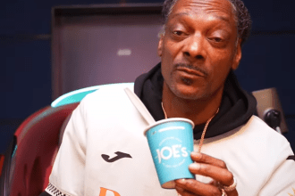 Snoop Dogg enjoying a Joe's ice cream