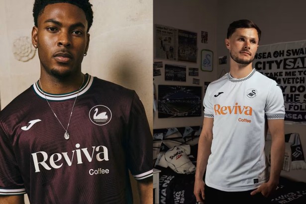 Swansea City have launched their new home and away kits for the 2025/26 season