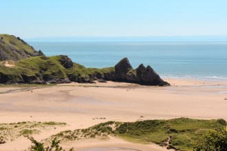 Three Cliffs Bay