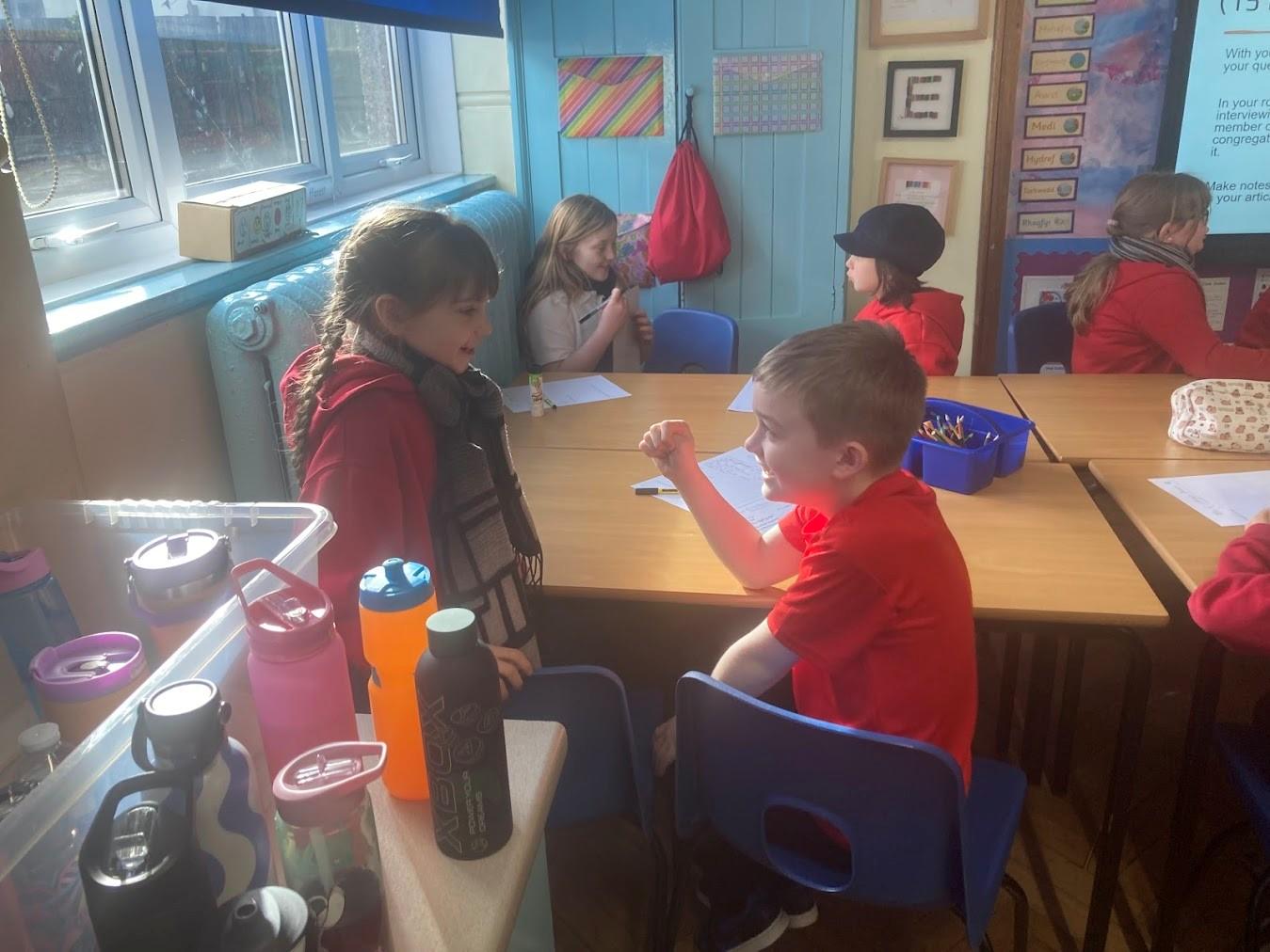 The Human Library initiative run by Bantani Cymru CIC aims to create new connections where older people and younger children in rural communities can share stories and learn from each other.