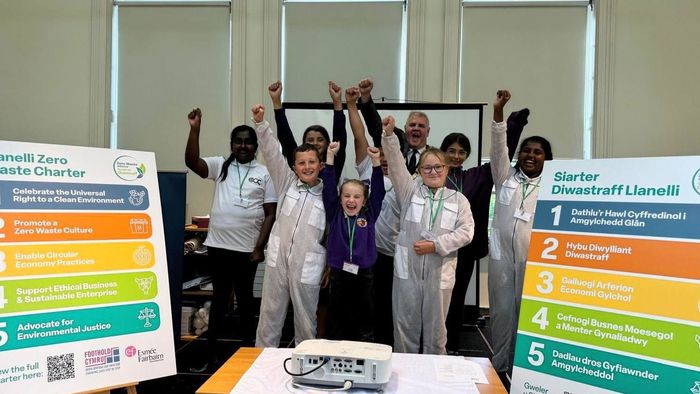 An ambitious drive has been launched to make Llanelli cleaner and greener, with the aim of it becoming Wales's first Zero Waste Town.