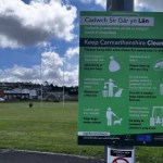 Dog fouling warning sign