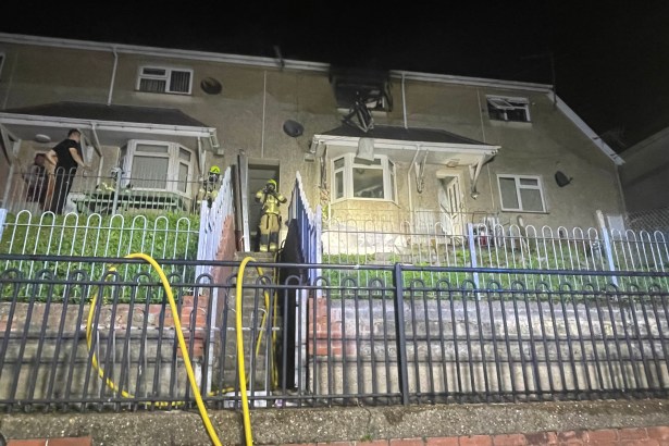 Candle blamed for Port Tennant house fire