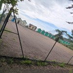The site of the under-used Langland Bay tennis courts that may be redeveloped. Pics: Swansea Council