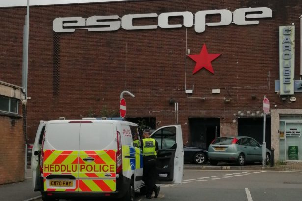 Former escape nightclub on Northampton Lane in Swansea City Centre
