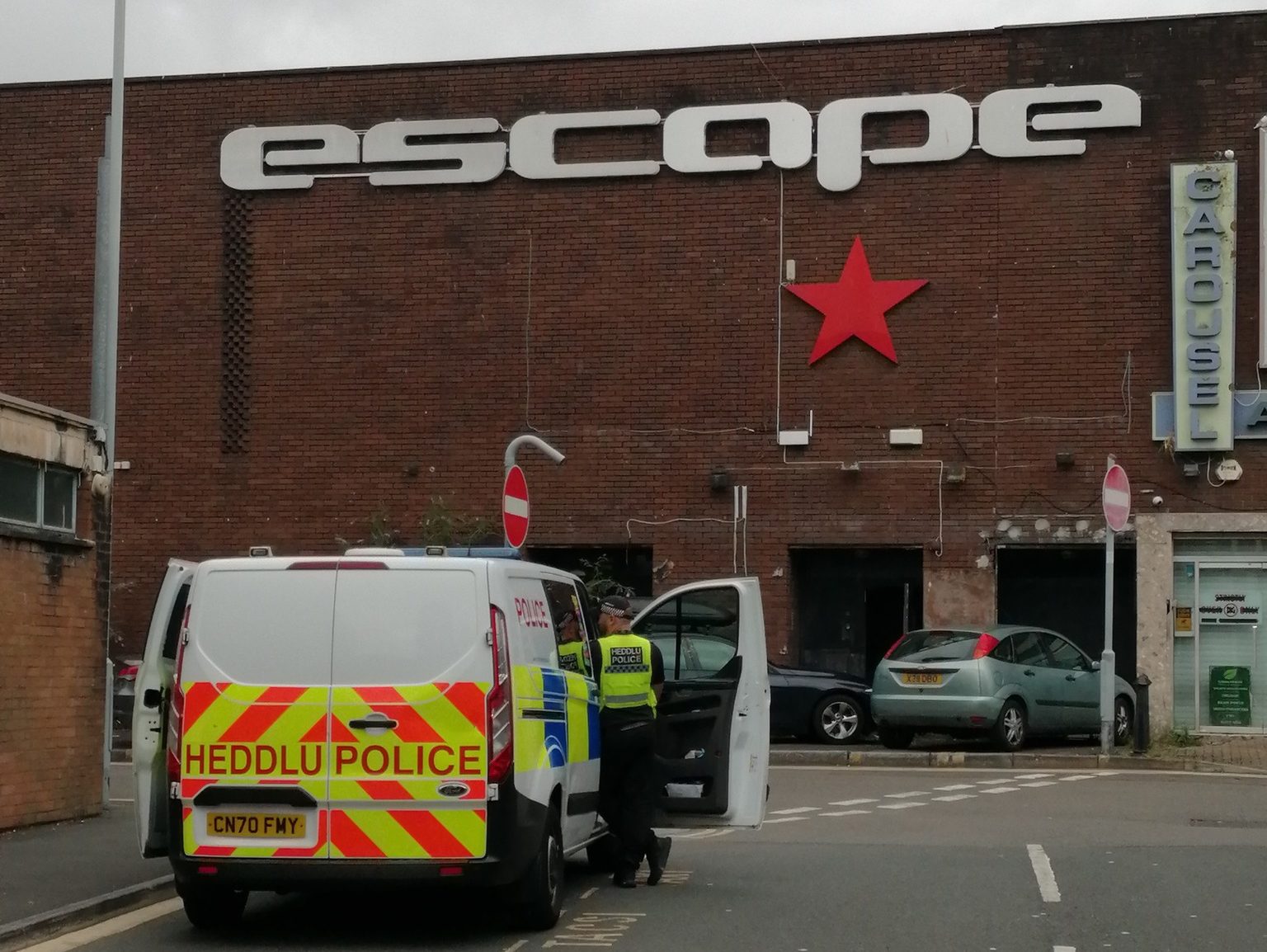 Former escape nightclub on Northampton Lane in Swansea City Centre