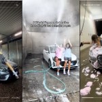 Viral car wash TikTok trend