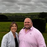 Dean Ronan with Welsh Lib Dem leader Jane Dodds