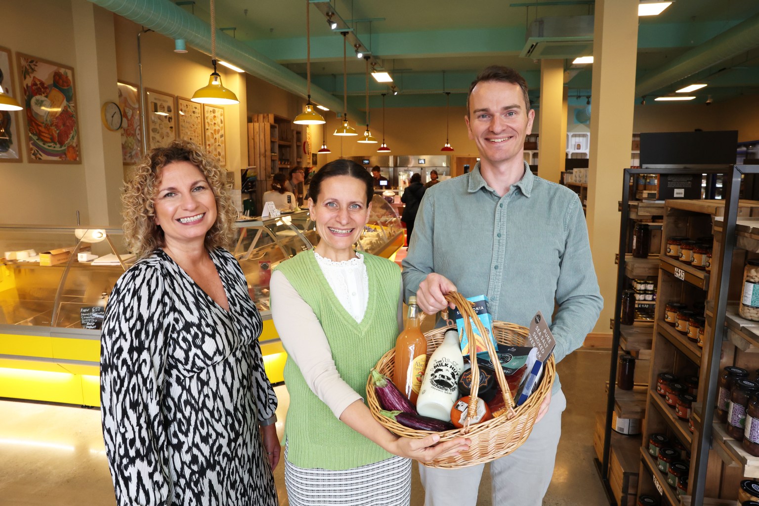 Chris and Rosana Cundill with Donna Williams, Senior Portfolio Executive at the Development Bank of Wales