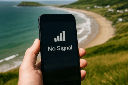 No signal in rural coastal location