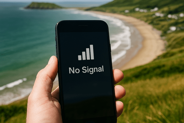 No signal in rural coastal location
