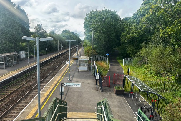 Cycle and walking link at Gowerton train station