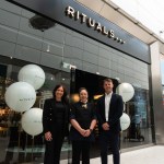 Rachelle Al-Kaabi (Rituals Area Manager), Pauline Jones-Morris (Rituals Store Manager) and Adam Gibbons (Estates Manager at Centurion Group).
