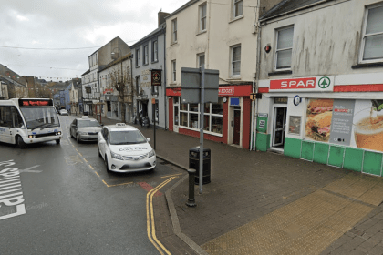 Spar shop on Lammas Street in Carmarthen