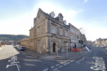 Port Talbot's former TSB bank on Station Road