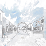 Artist's impression of John Street Creative Quarter