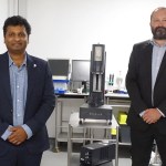 Dr Suresh Pillai and Professor Karl Hawkins pictured together in Swansea. The pair are heading a £1.2m research project to create a new blood test that could improve treatment for stroke patients.