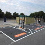 EV Charging points at West Swansea Retail Park