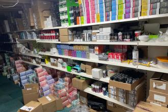 Illegal vapes seized by Swansea Trading Standards