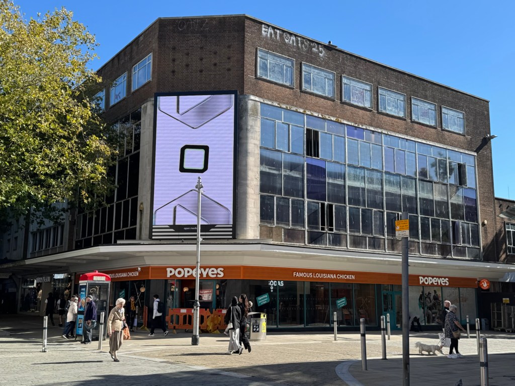 Popeyes on the ground floor of the former Topshop and Topman store on the corner of Oxford Street and Whitewalls in Swansea