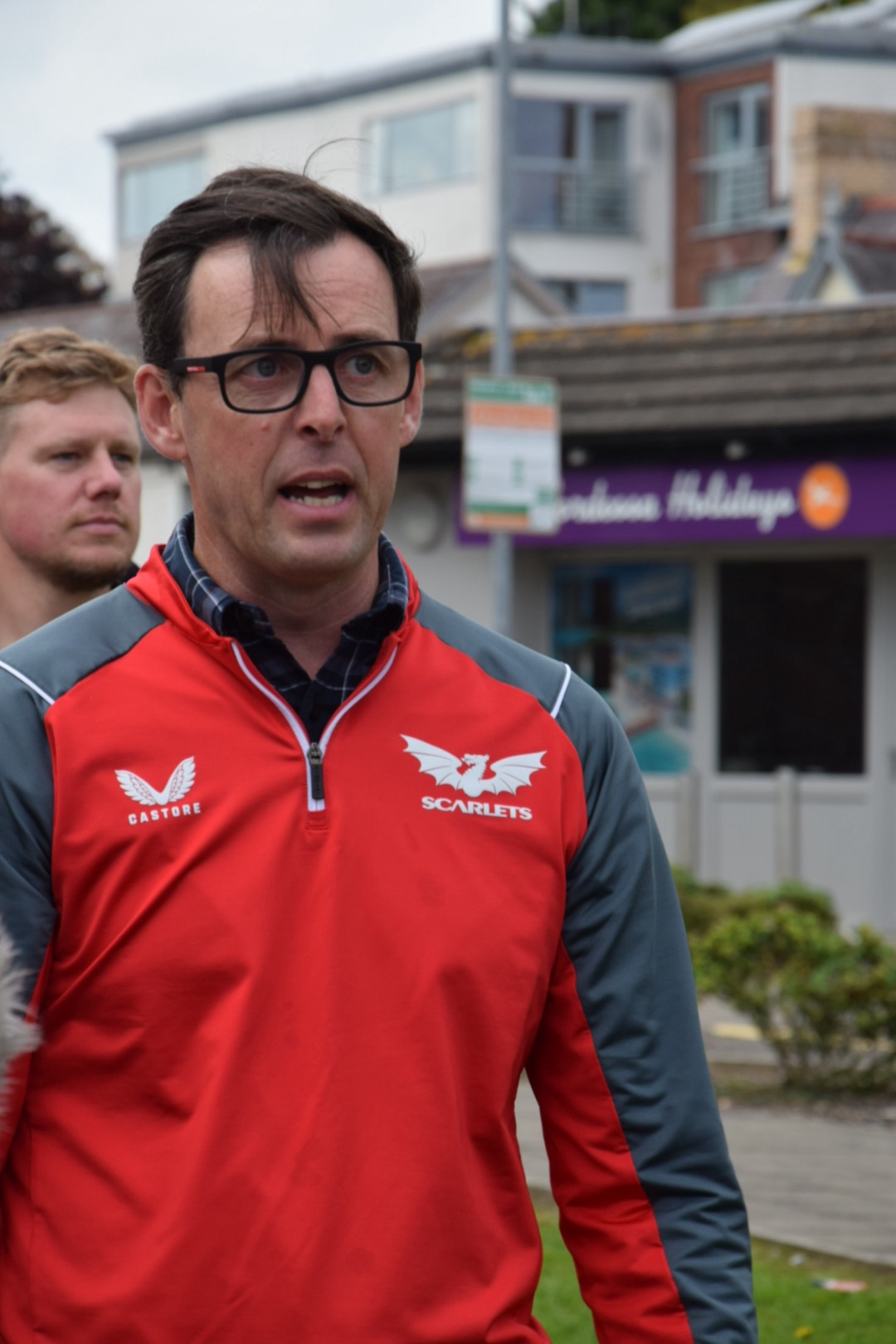 Carmarthenshire Council leader Darren Price in the March