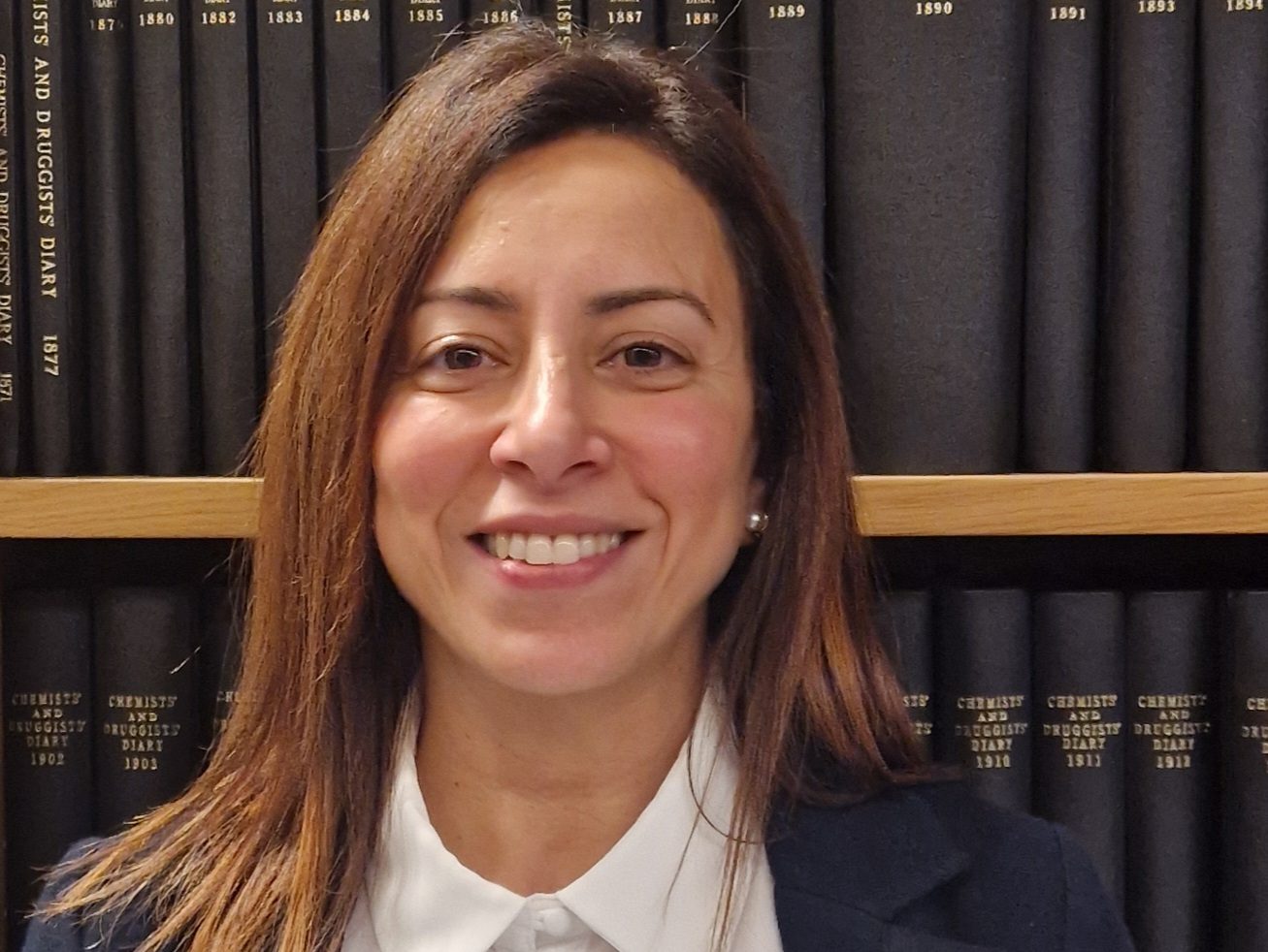 Professor Amira Guirguis, Swansea University academic and new Chief Scientist at the Royal Pharmaceutical Society.