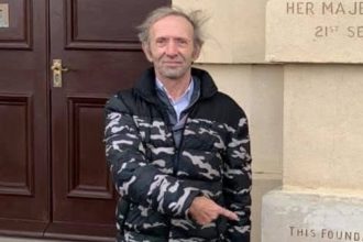 Portrait of Paul Sloots, a Port Talbot great‑grandfather who died from asbestos‑related cancer mesothelioma.