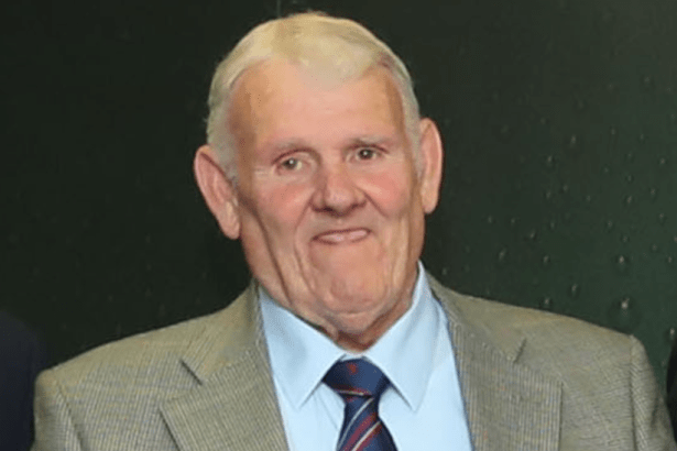 Recent photograph of Roy “Shunto” Thomas, former Llanelli and Swansea RFC hooker, who has died aged 82.