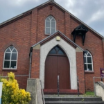 Exterior of the disused St Margaret’s Church in Bonymaen, Swansea, which will be transformed into an Integrated Health and Wellbeing Hub by Faith in Families.
