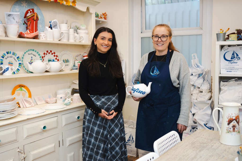 Mumbles arts and crafts business moves to bigger premises thanks to micro loan from the Development Bank of Wales