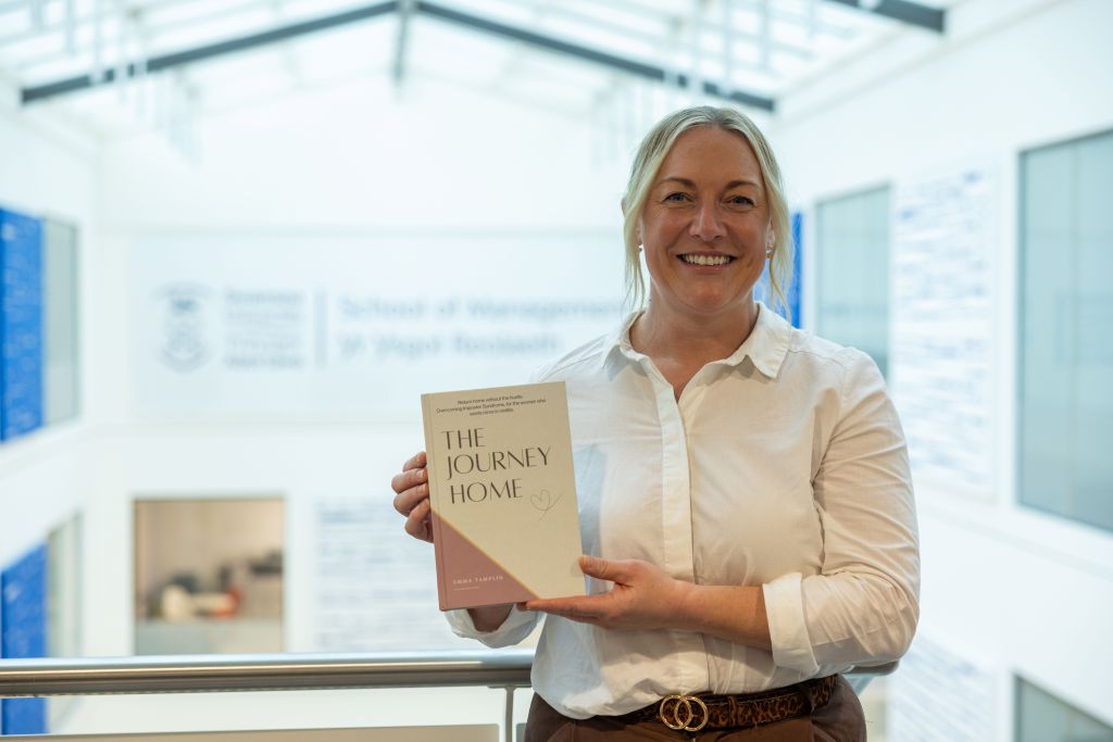 “Swansea University literally saved my life”: Neath author shares journey of grief, resilience and hope