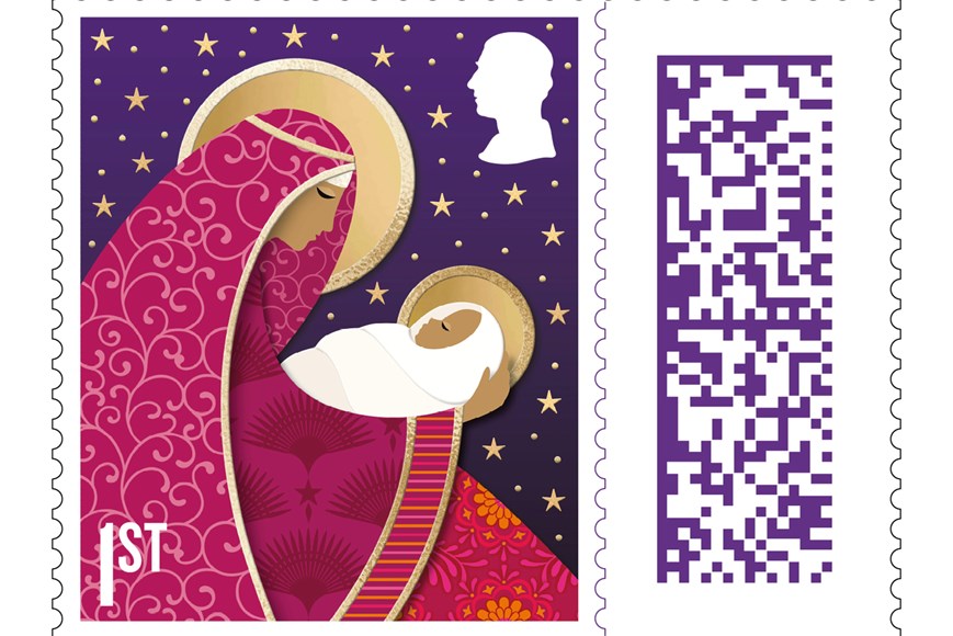 Royal Mail unveils Christmas 2025 stamps with fresh take on the Nativity
