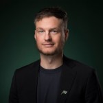 Portrait photograph of Swedish football coach Kim Hellberg, head coach of Hammarby IF.