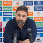 Vitor Matos is looking for 'hunger and desire' in the Swans against WBA this weekend.