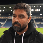 Swansea City head coach Vitor Matos after the 3-2 defeat against WBA at the Hawthorns.