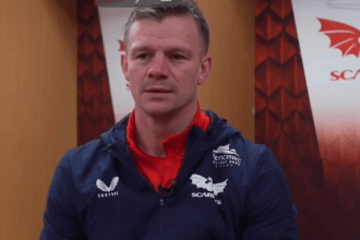 Scarlets head coach Dwayne Peel after the URC victory over Edinburgh.