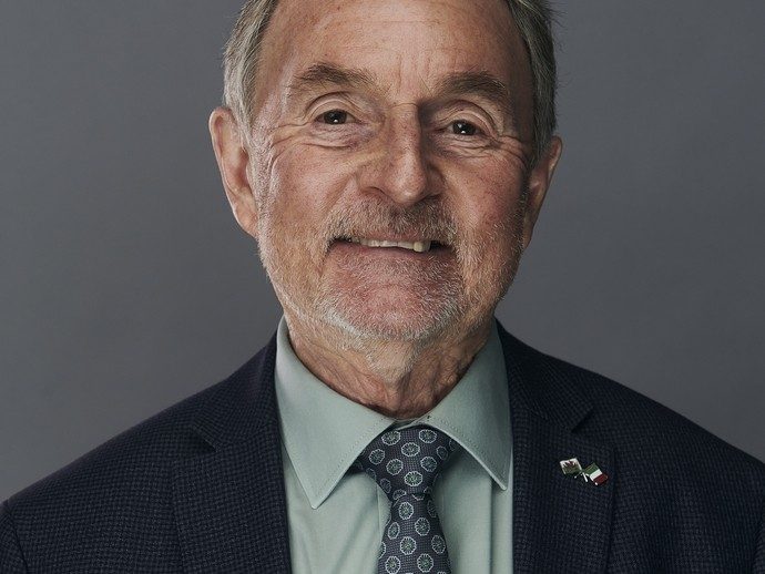 Portrait of Cllr Emlyn Schiavone, Plaid Cymru councillor for Carmarthen Town West and newly appointed Cabinet Member for Homes.