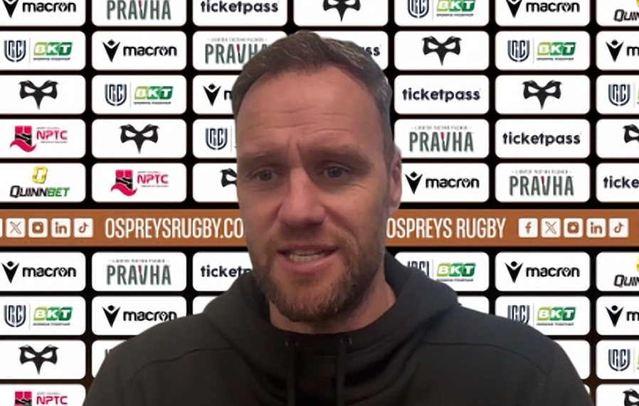 Ospreys Jones relishing ‘exciting’ Scarlets URC clash 