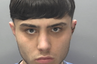 Lewis Dight mugshot released by South Wales Police after sentencing for violent attack in Swansea.