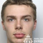 Custody image of Jake Richards, 19, who was jailed for raping a 12‑year‑old girl. Image: Dyfed‑Powys Police.