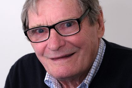 Official Pembrokeshire County Council photograph of Cllr Mike Stoddart, a long‑serving councillor and former local newspaper founder.