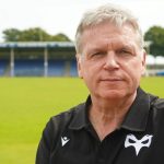 Lance Bradley, Ospreys chief executive, speaking at a club event.