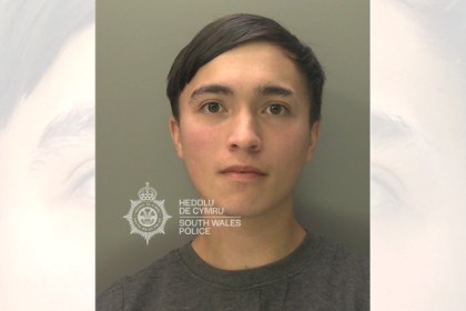 Head‑and‑shoulders police mugshot of Kai Giggie, a 26‑year‑old white man with a youthful appearance, photographed against a plain background.