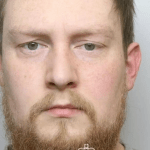 Mugshot of Rhydian Lyn Rhys Jamieson released by Dyfed‑Powys Police following his conviction for the attempted murder of his infant daughter.