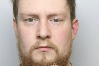 Mugshot of Rhydian Lyn Rhys Jamieson released by Dyfed‑Powys Police following his conviction for the attempted murder of his infant daughter.