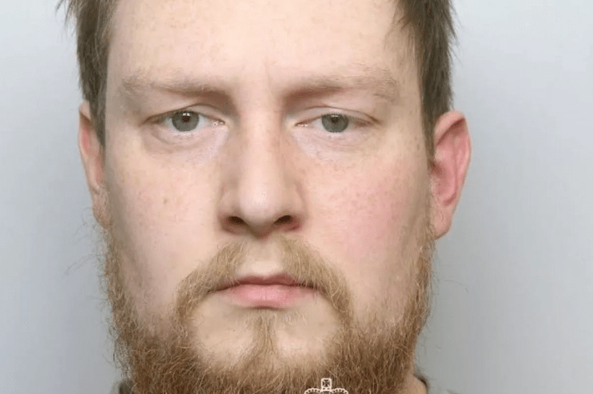 Mugshot of Rhydian Lyn Rhys Jamieson released by Dyfed‑Powys Police following his conviction for the attempted murder of his infant daughter.