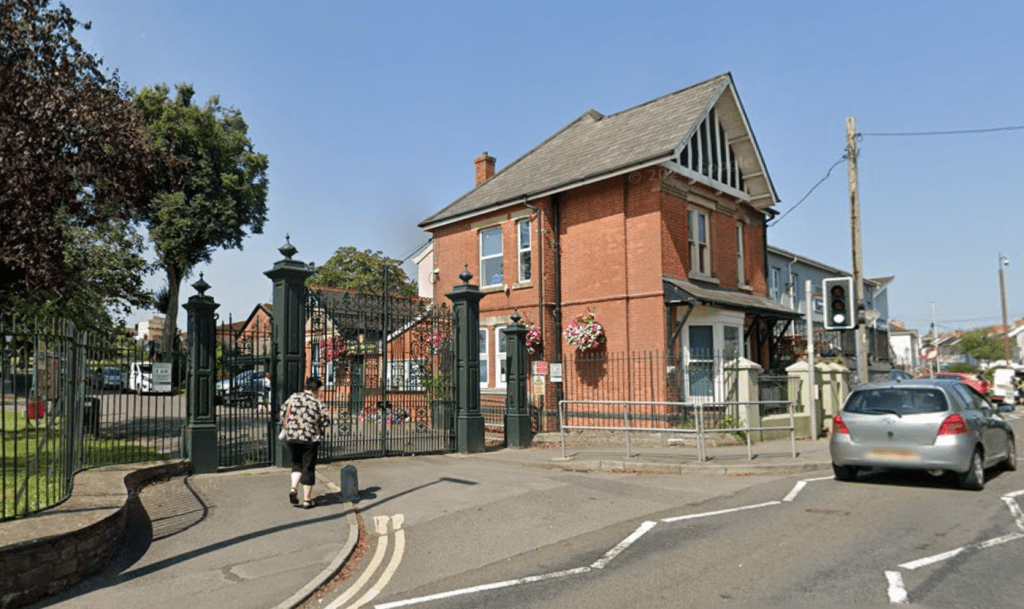 Entrance to Carmarthen Park, Carmarthen.