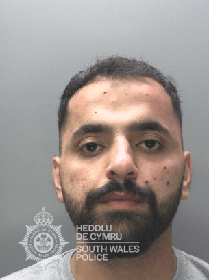 Police custody image of Halkawt Arif, jailed for possessing and selling illegal vapes and tobacco.