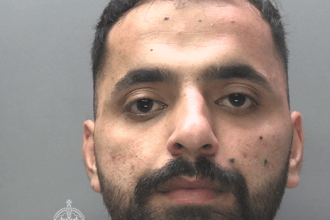 Police custody image of Halkawt Arif, jailed for possessing and selling illegal vapes and tobacco.